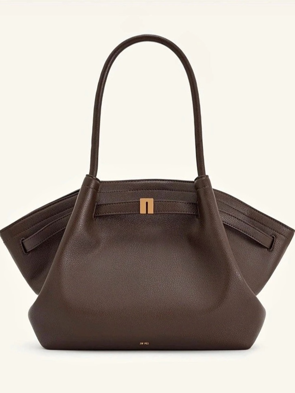 NWT JW PEI Hana Medium Tote Bag- Dark Brown